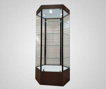 Hexagonal Display Cases
