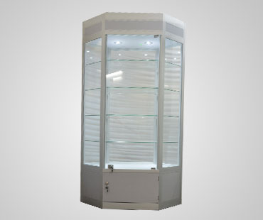 Hexagonal Display Cases
