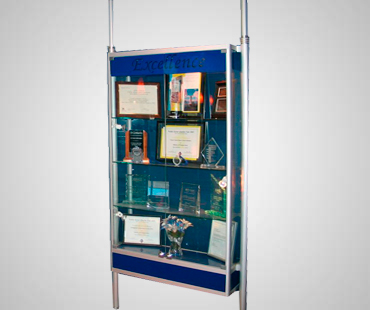 Suspended Display Cases