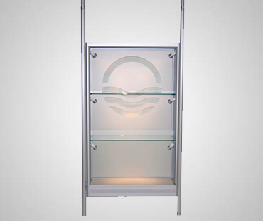 Suspended Display Cases